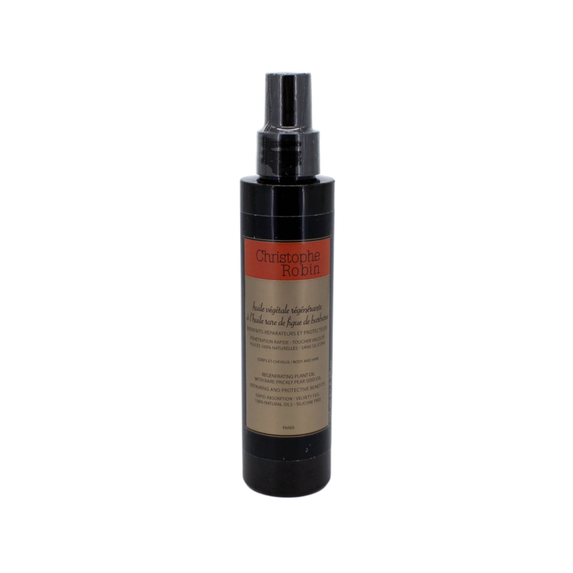 CHRISTOPHE ROBIN Regenerating Plant Oil 4.2oz - Small Amount Missing