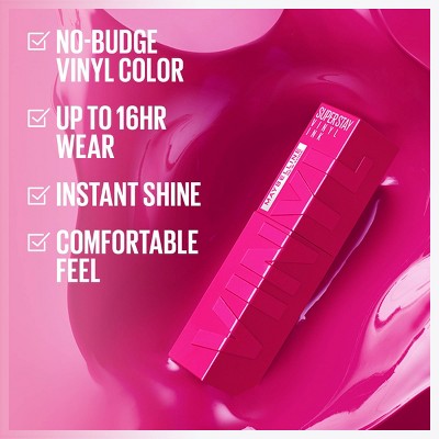 Maybelline Super Stay Vinyl Ink Liquid Lipstick 165 Edgy 0.14 fl oz - New