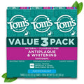Tom's of Maine Antiplaque and Whitening Toothpaste 4.5oz/3pk - Imperfect Box