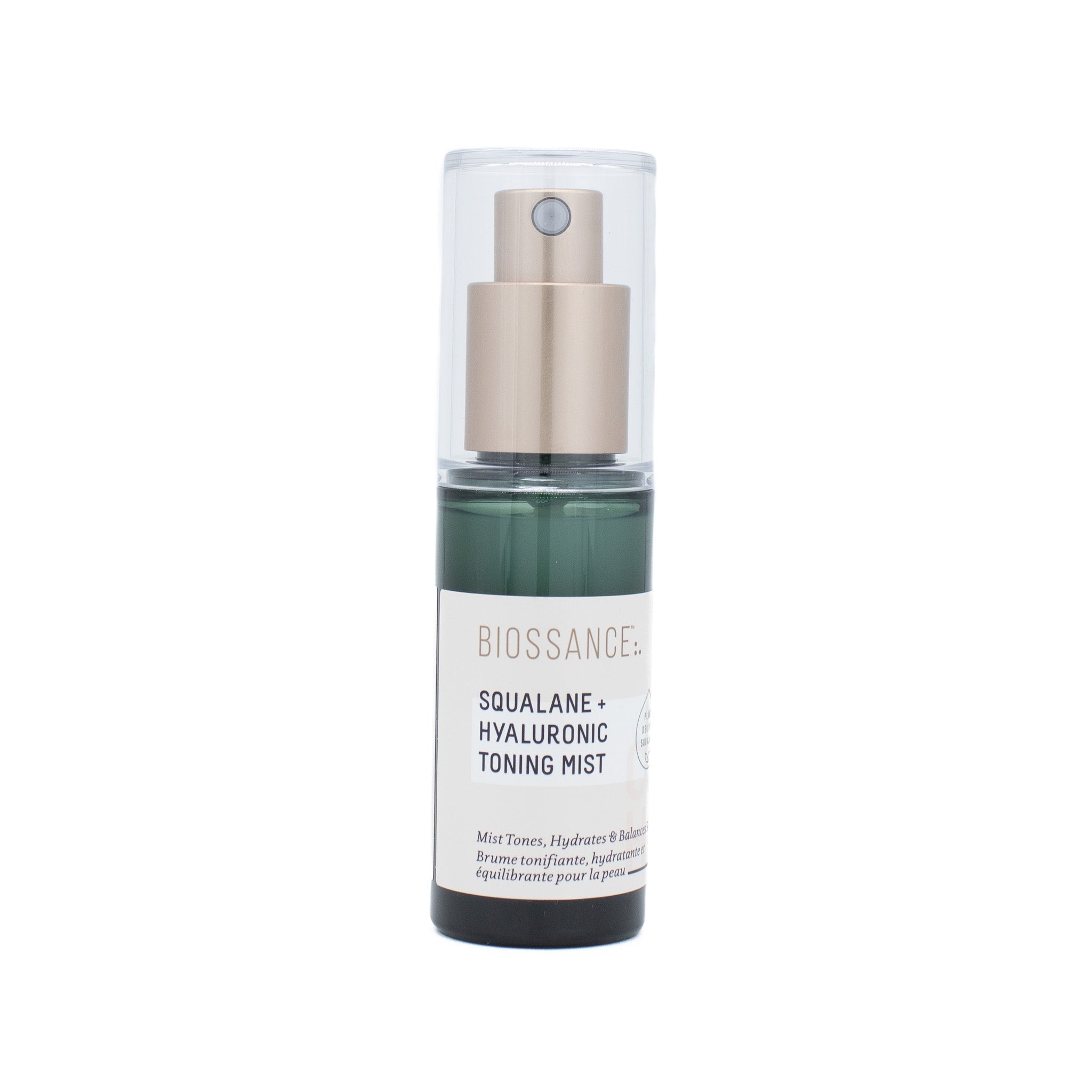 BIOSSANCE Squalane + Hyaluronic Toning Mist 1.01oz - Missing Box